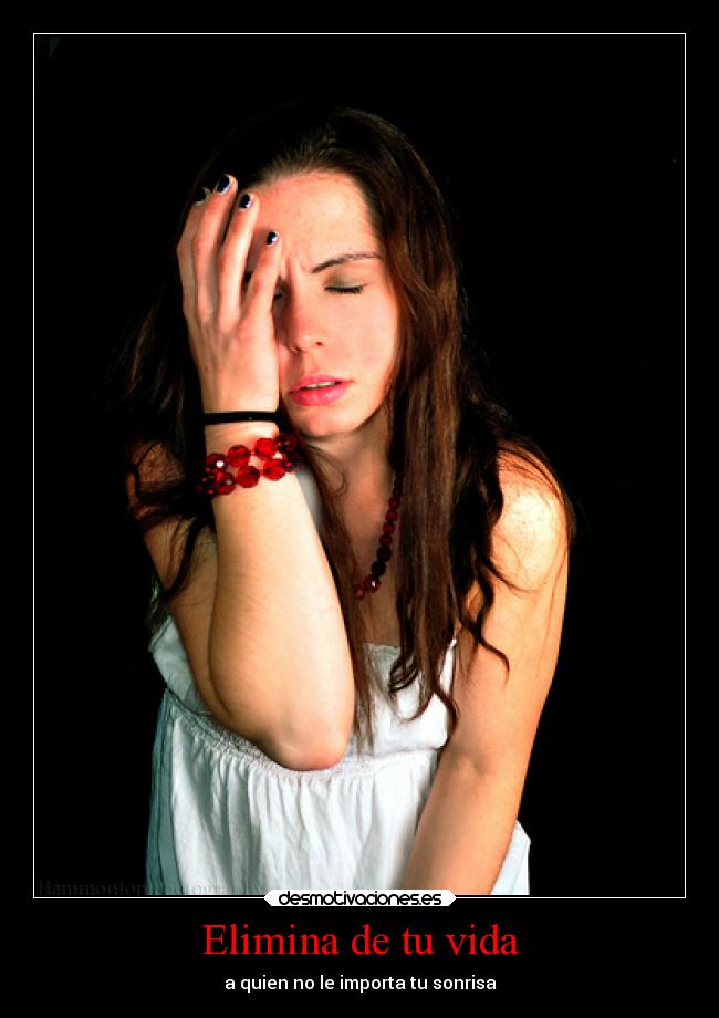 Elimina de tu vida - 