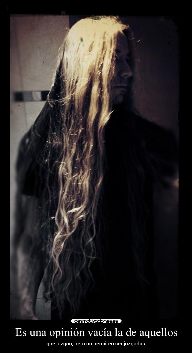 Es una opinión vacía la de aquellos - 