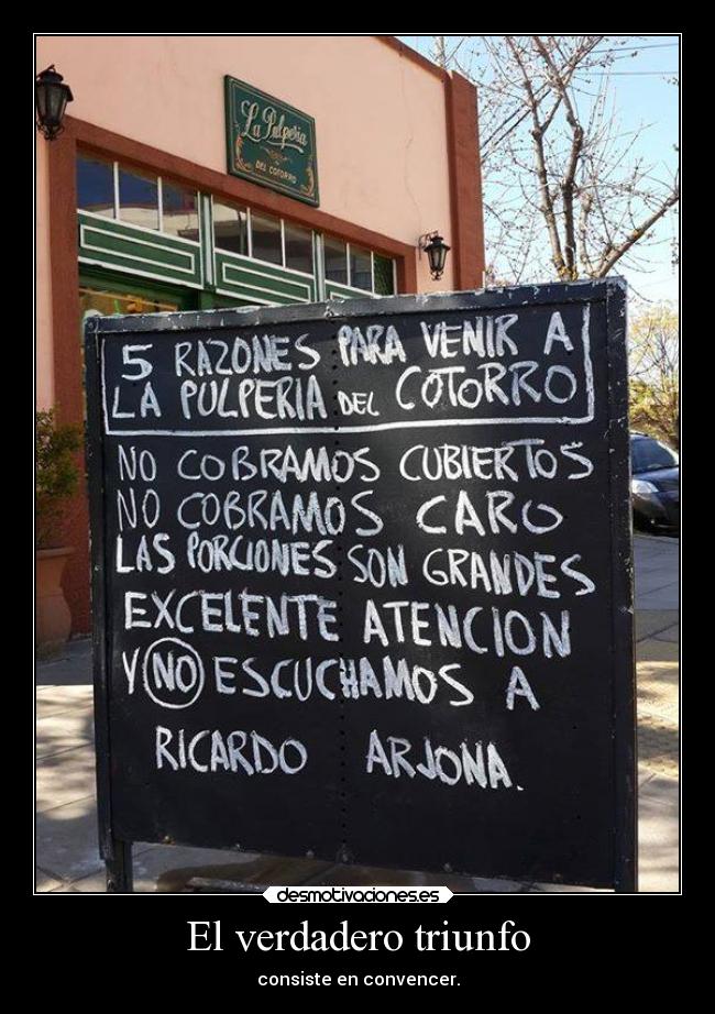 El verdadero triunfo - 