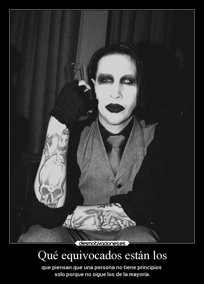 Qué equivocados están los -