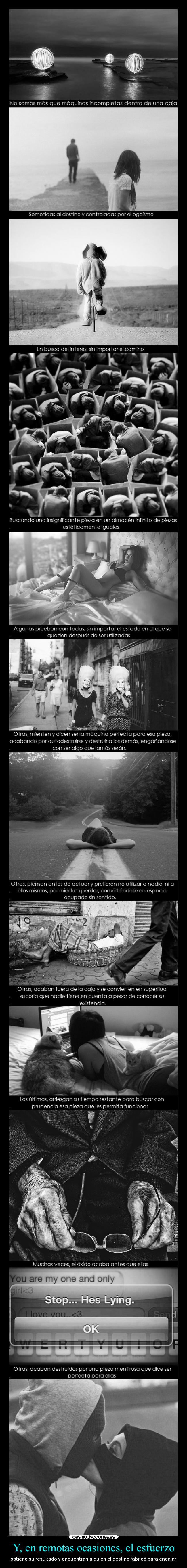 Y, en remotas ocasiones, el esfuerzo - 