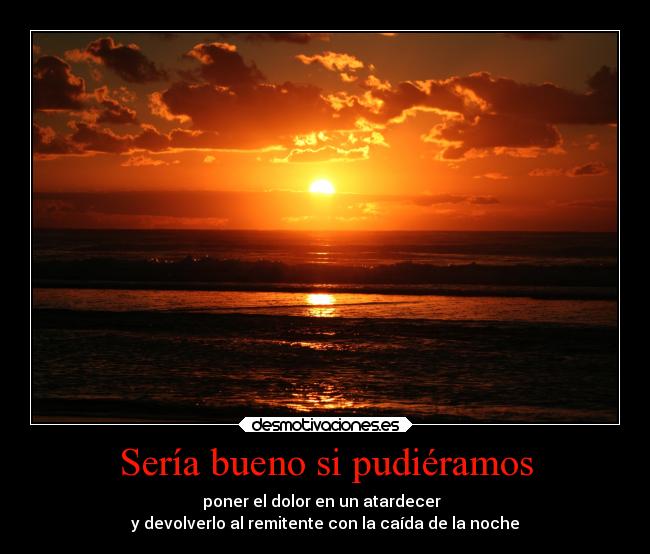 Sería bueno si pudiéramos -