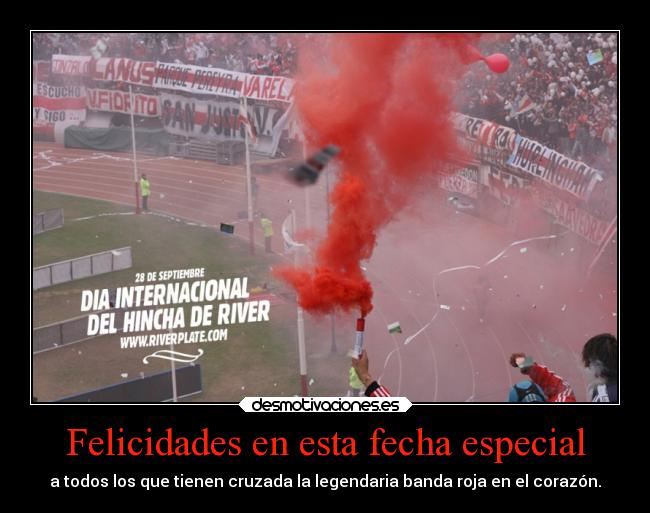 Felicidades en esta fecha especial -