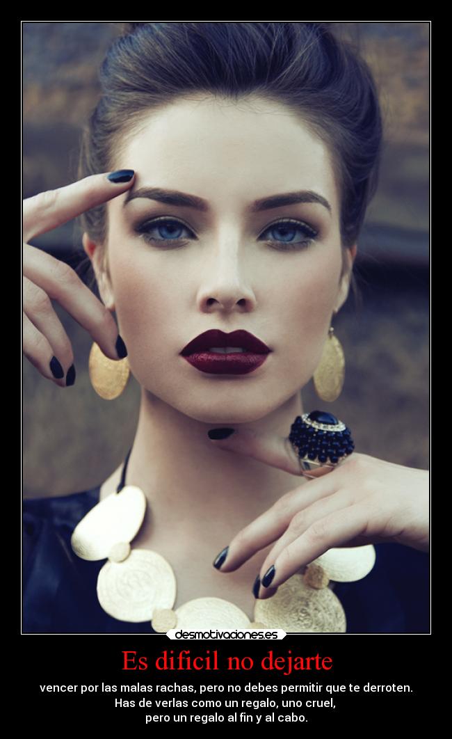Es dificil no dejarte - 