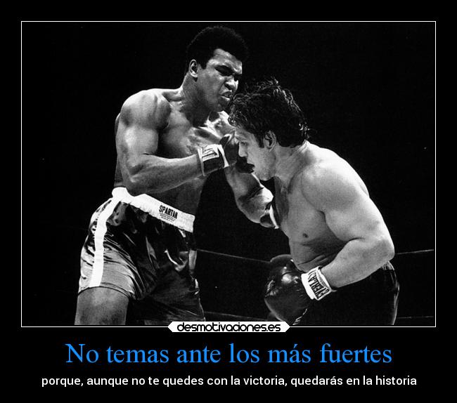 carteles vida historia deportes devilbrigade boxeo argentina oscar ringo bonavena cassius clay muhammadali desmotivaciones