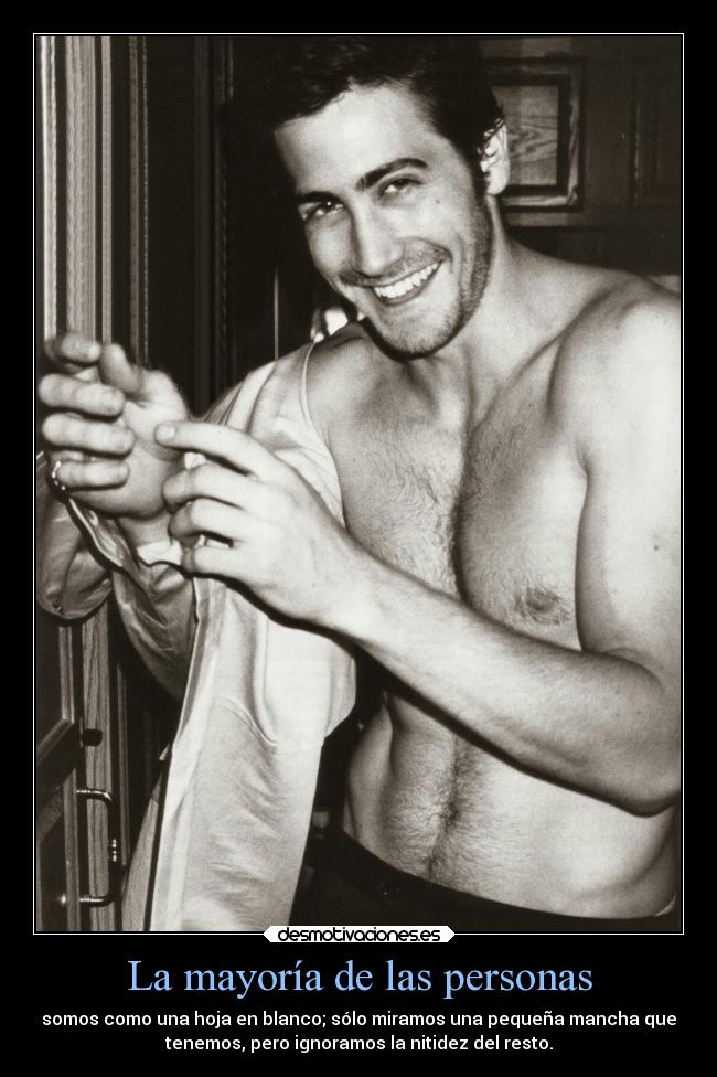 La mayoría de las personas -