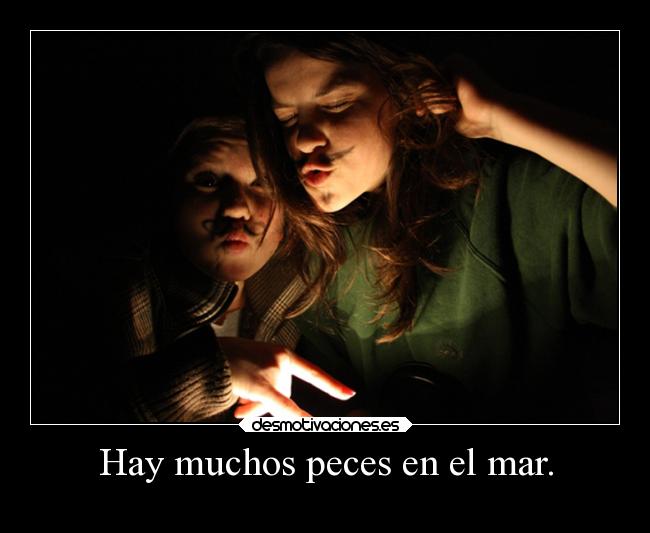 Hay muchos peces en el mar. - 