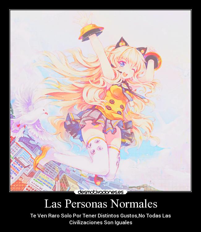 Las Personas Normales - 