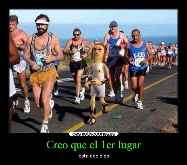 Creo que el 1er lugar - 