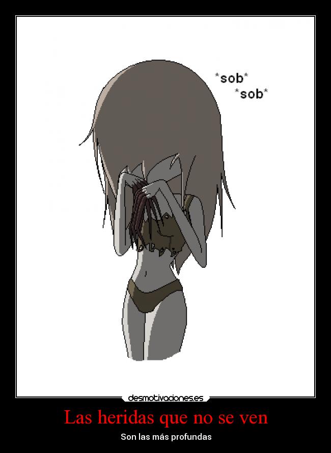 Las heridas que no se ven -