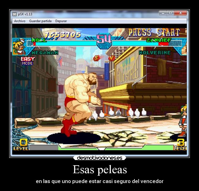 Esas peleas - 