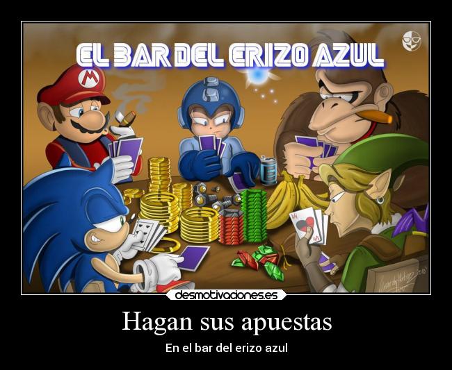 carteles videojuegos sonic donkey kong link mario desmotivaciones