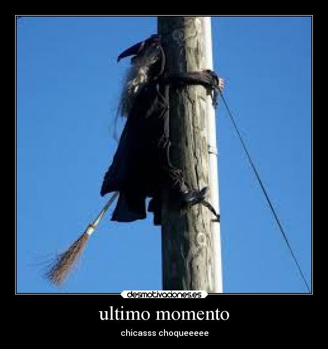 ultimo momento - chicasss choqueeeee