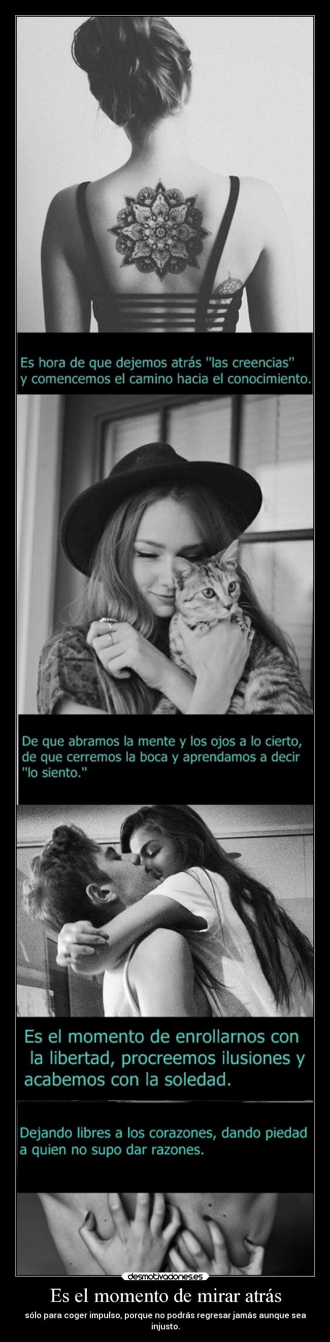 carteles alma historiadealguienquenosabeserfeliz quieroacraisgati miau desmotivaciones