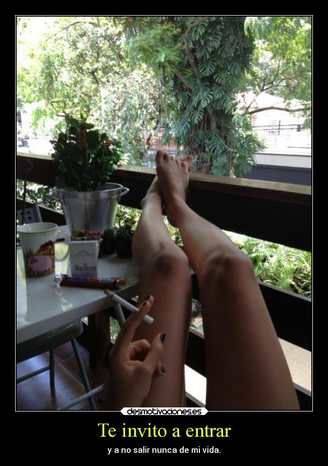 Te invito a entrar - 