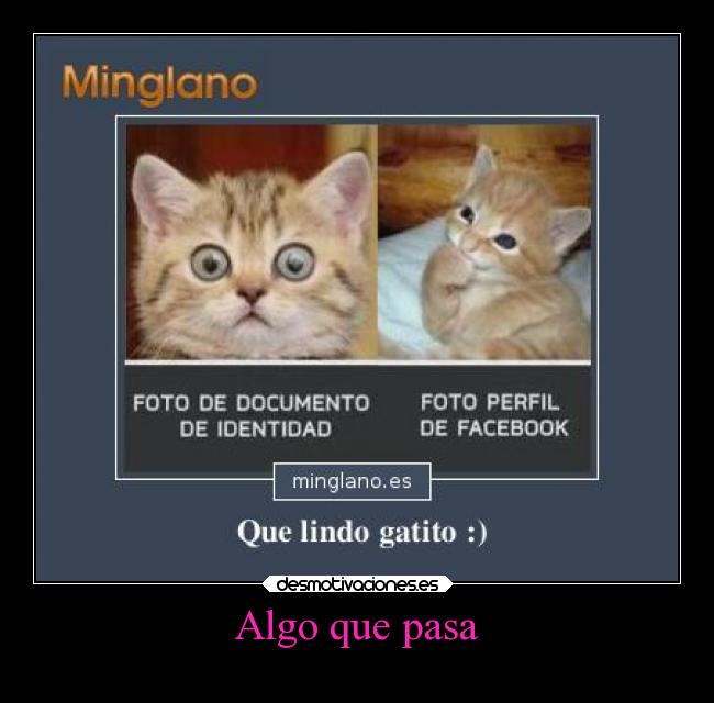 Algo que pasa - 