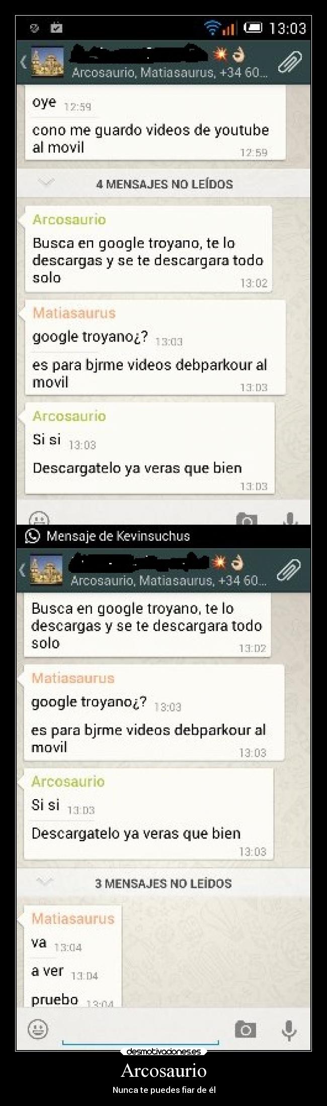 Arcosaurio - Nunca te puedes fiar de él