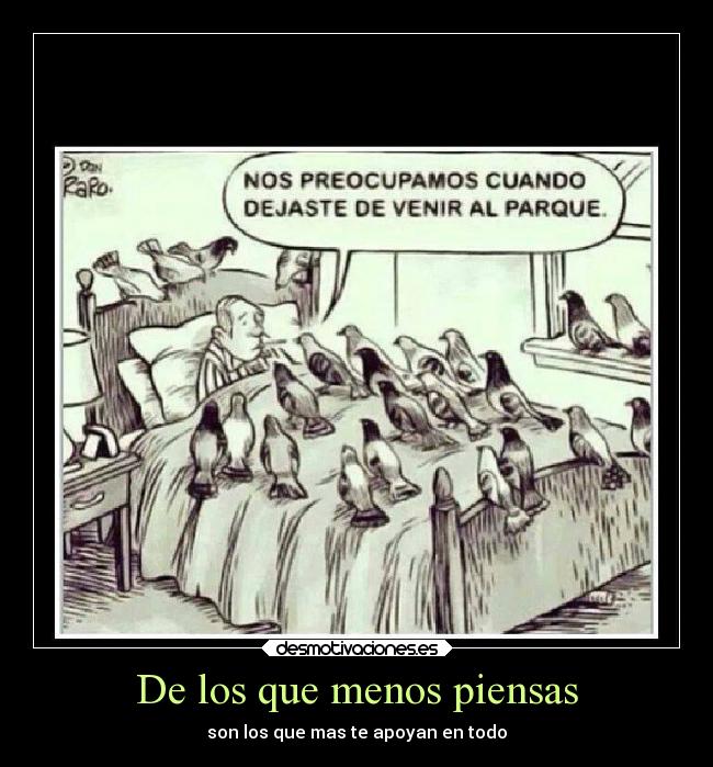 De los que menos piensas - 