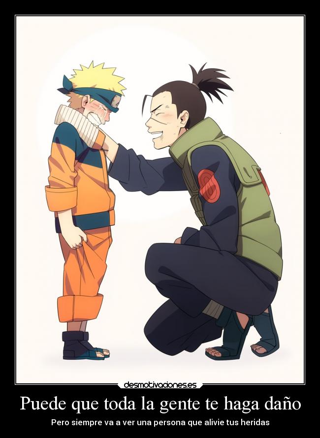 carteles amistad naruto desmotivaciones