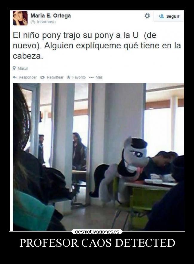 PROFESOR CAOS DETECTED - 