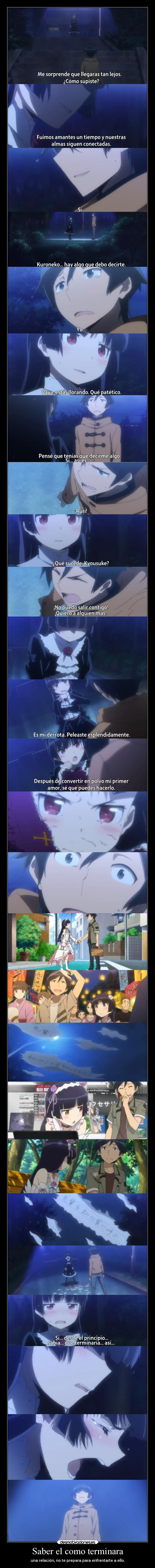 carteles amor anime saber terminar relacion prepara enfrentarte vivir raptorhunters superar desmotivaciones
