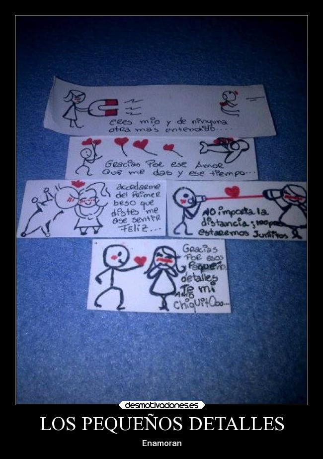 LOS PEQUEÑOS DETALLES -