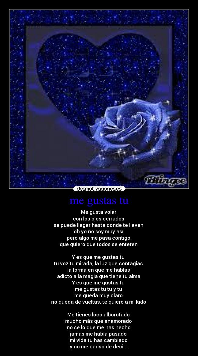 me gustas tu -