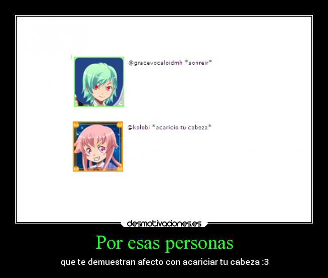 Por esas personas - 