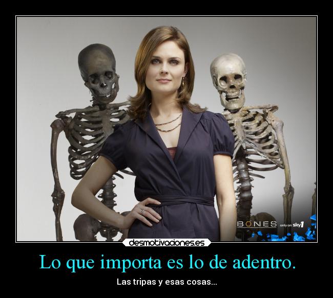 Lo que importa es lo de adentro. - 