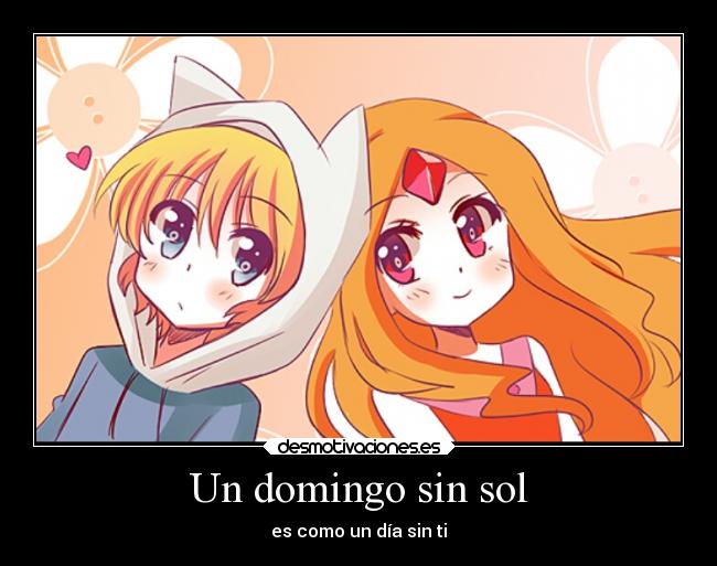 Un domingo sin sol - es como un día sin ti