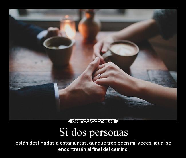 Si dos personas - 