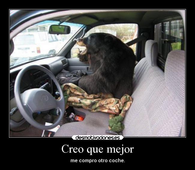 carteles animales humor coches breathebreatre desmotivaciones