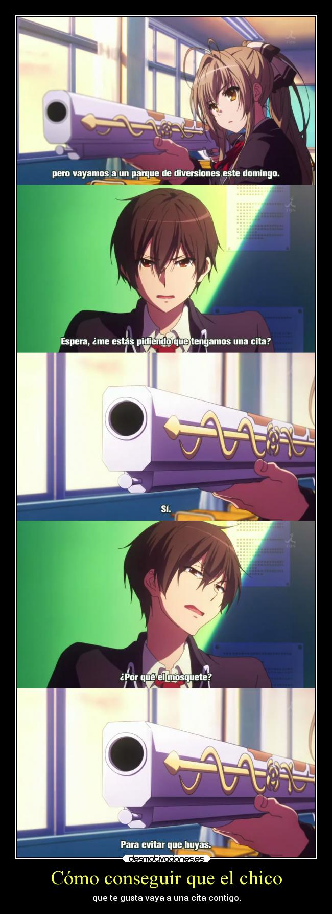 Cómo conseguir que el chico - que te gusta vaya a una cita contigo.