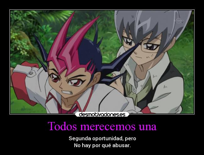 carteles anime amistad perdon oportunidad desmotivaciones