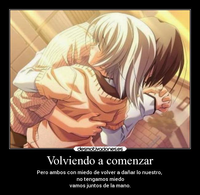 carteles anime amor confianza deseos destino esperanza frases miedo olvidar sentimientos tristeza suenos desmotivaciones