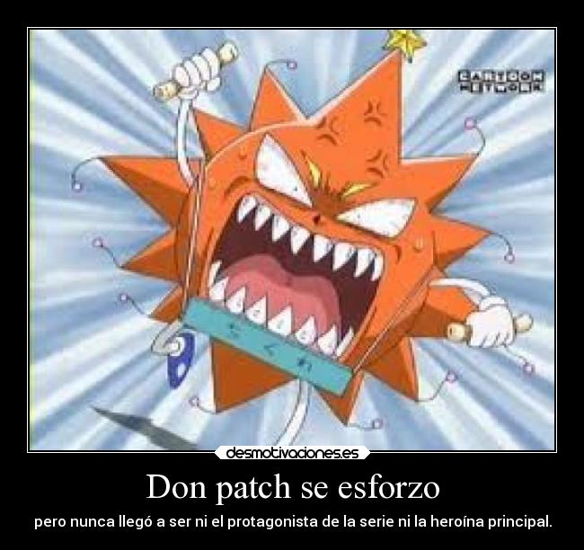 carteles anime bobobo don patch desmotivaciones