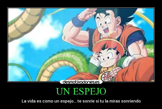 carteles anime dbz dragon ball goku gohan shen long desmotivaciones