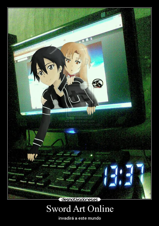 Sword Art Online - invadirá a este mundo
