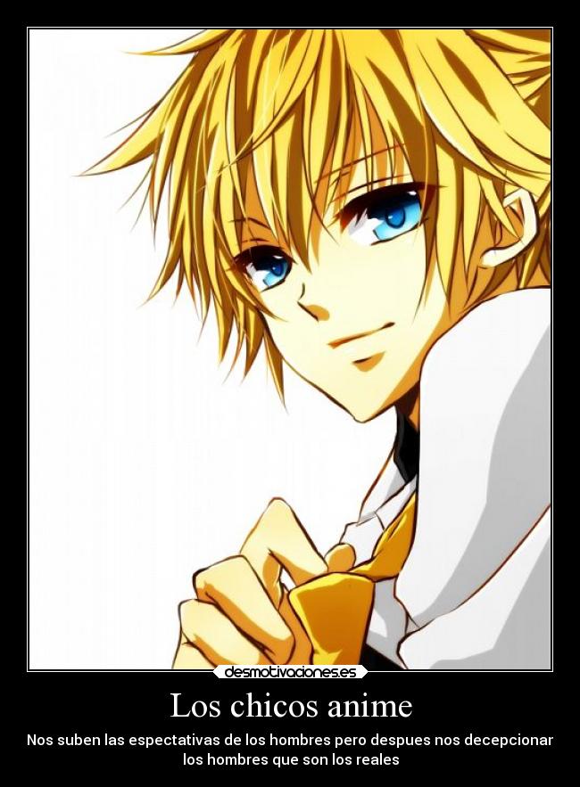 Los chicos anime -