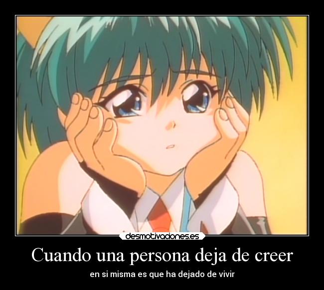 Cuando una persona deja de creer -