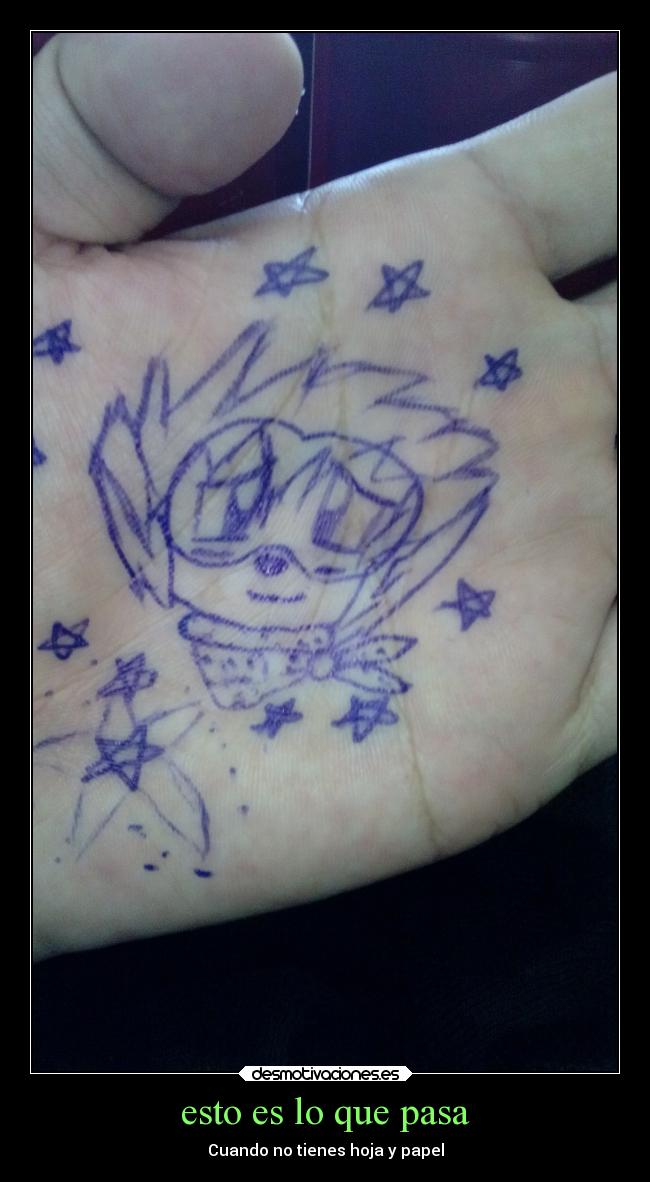 carteles anime dibujo desmotivaciones