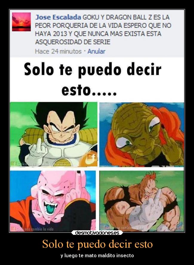 carteles anime dragon ball desmotivaciones