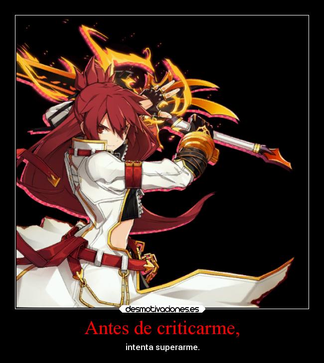 carteles anime elsword elesis desmotivaciones