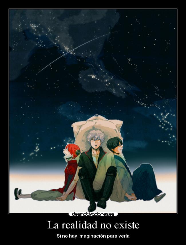 carteles anime gintama sakata gintoki shimura shinpachi kagura sadaharu desmotivaciones