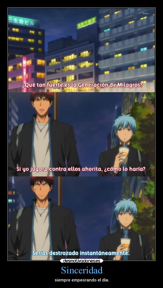 carteles anime kuroko basket clandominadores ejercitodemar desmotivaciones