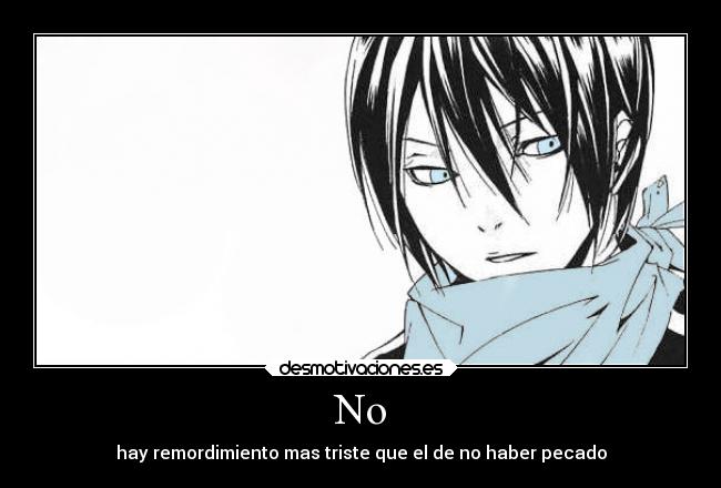 carteles anime manga yato noragami desmotivaciones