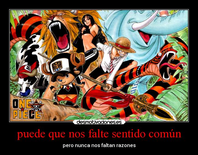 puede que nos falte sentido común - 