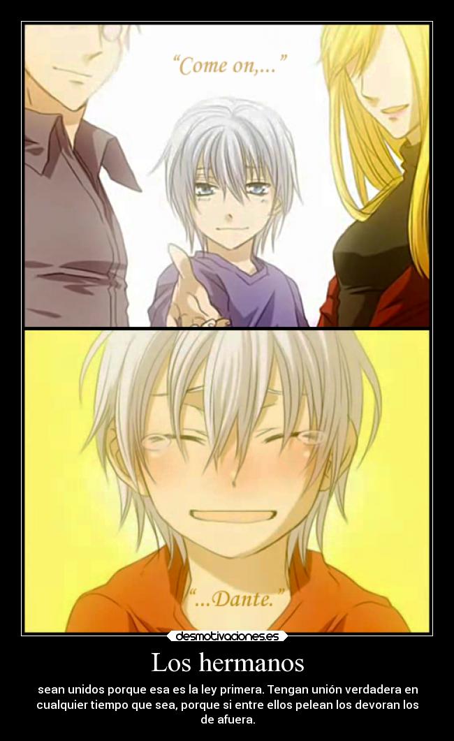 carteles anime videojuegos devilmaycry devil may cry dante vergil sparda hermanos desmotivaciones