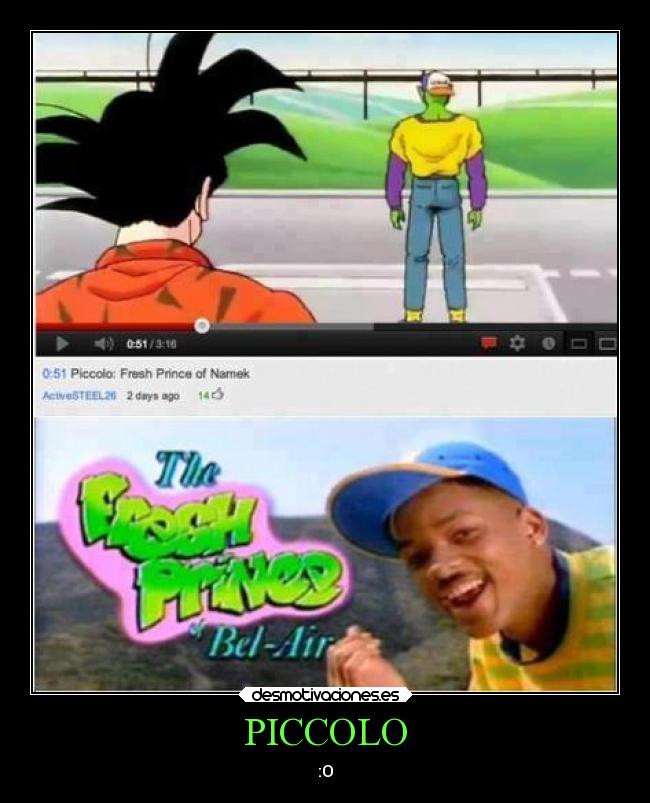 carteles anime wtf piccolo picoro dragon ball desmotivaciones