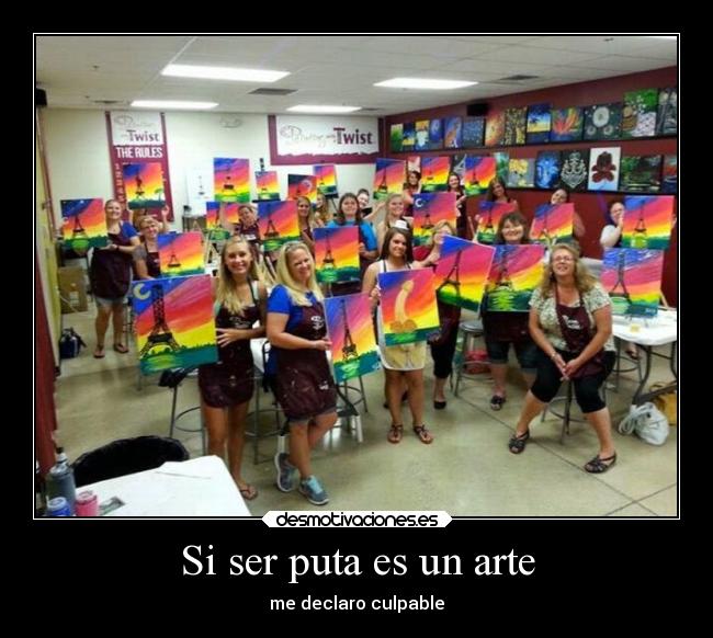 Si ser puta es un arte -